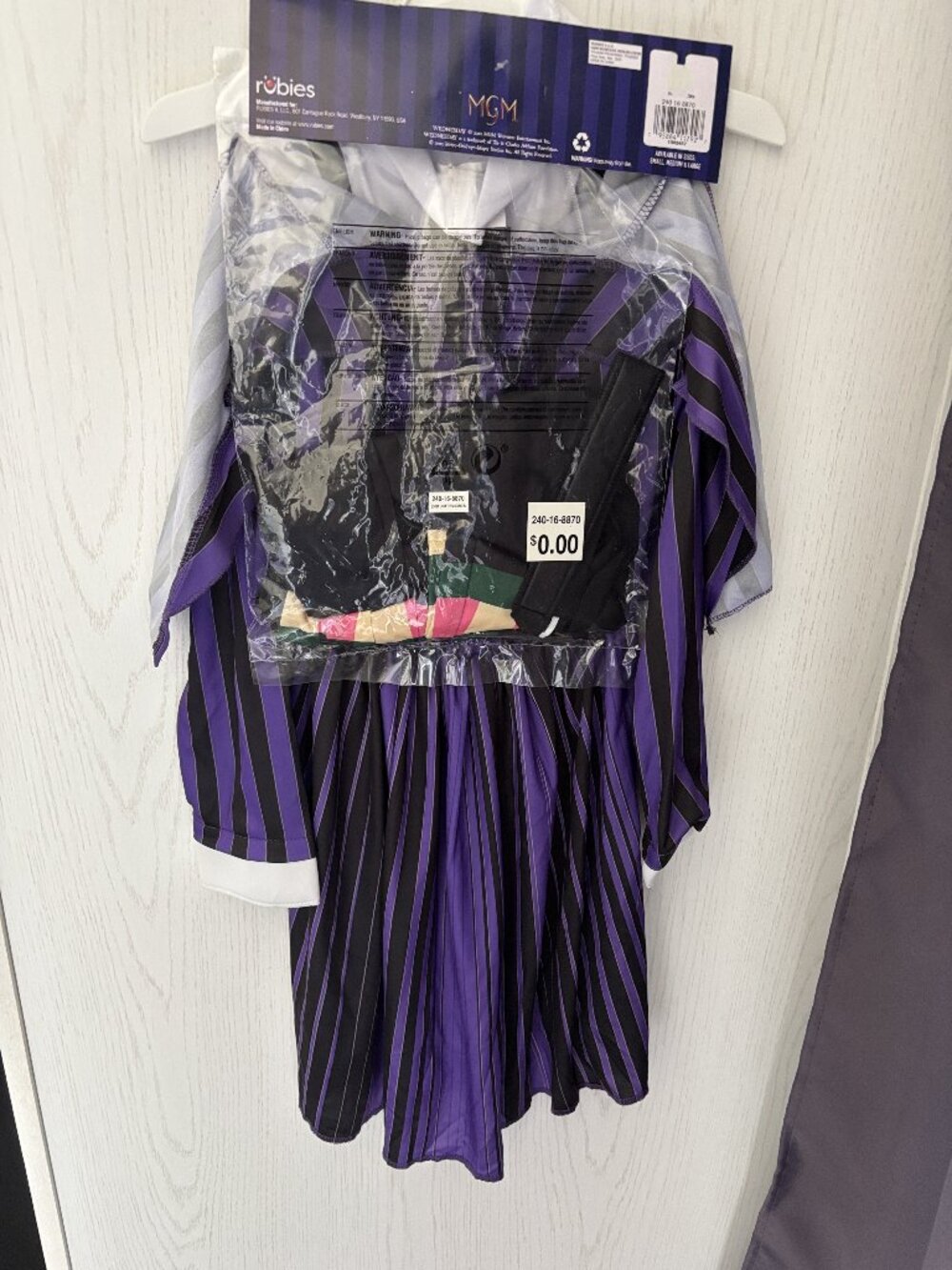 Wednesday Enid Sinclair 10/12 Halloween Costume Nevermore Academy 3 Pc Girls - Picture 5 of 6